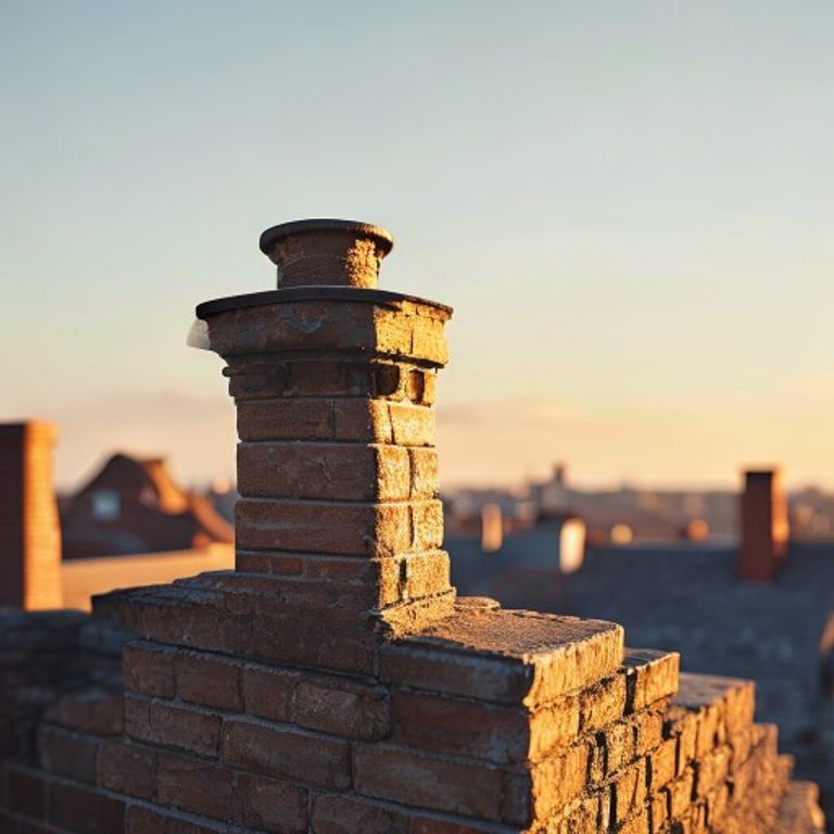 Kendricks Chimney Inc. — professional Chimney Sweep in Trenton, our branded team and work van — Chimney Sweep near me